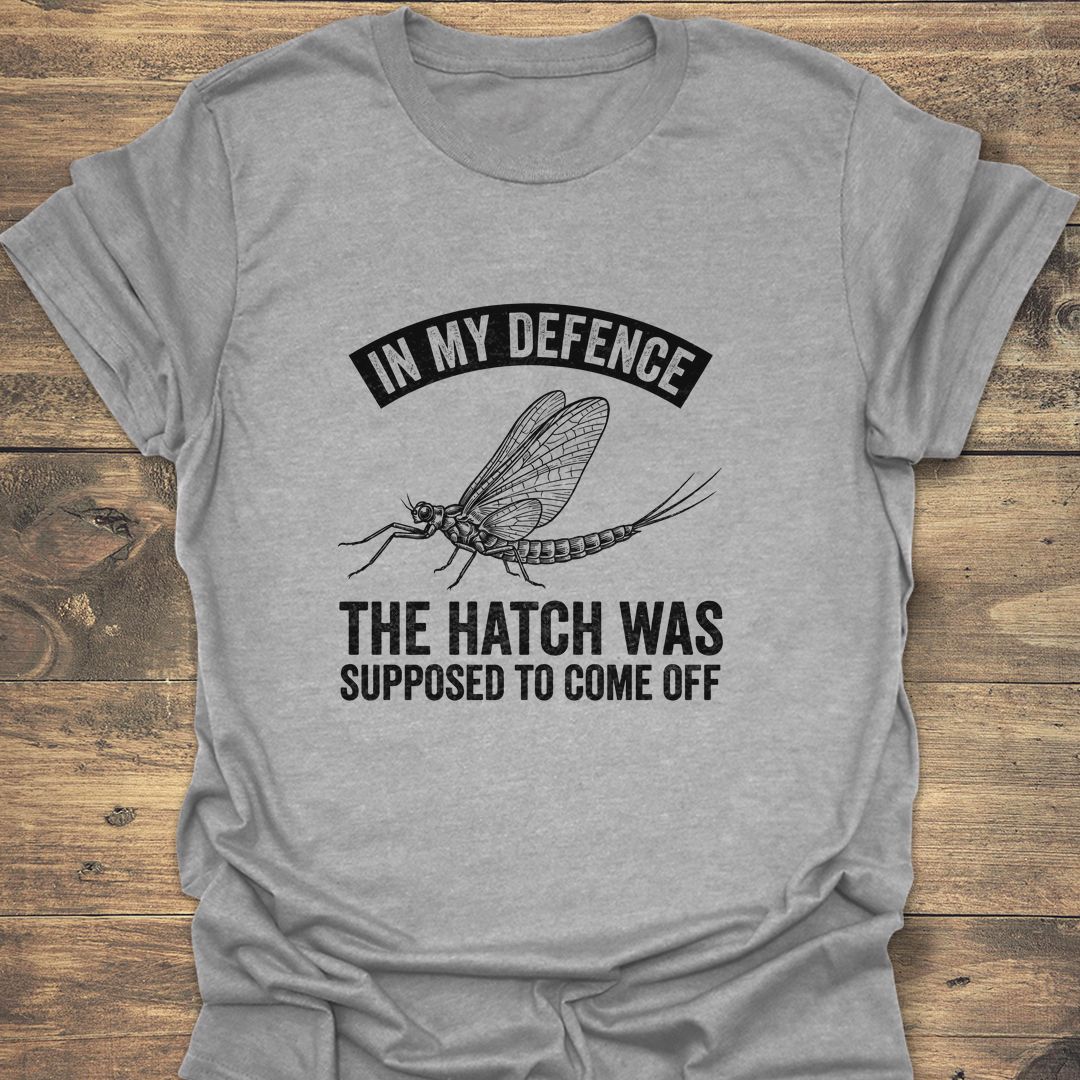 The Hatch Was Supposed To - Sport Grey t-shirt