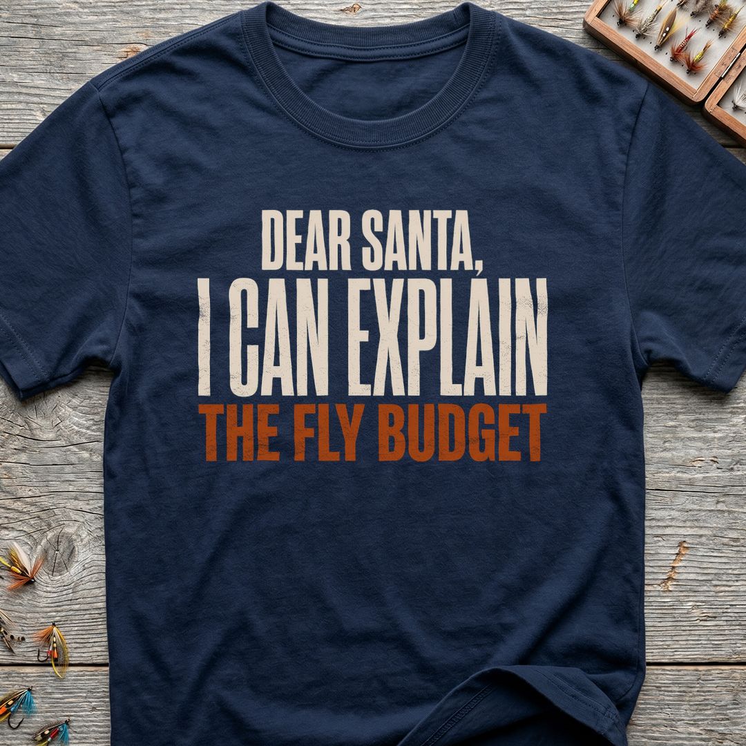 Dear Santa I Can Explain - Navy t-shirt