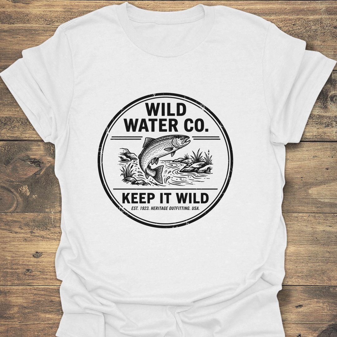 Wild Water Co Keep It - White t-shirt