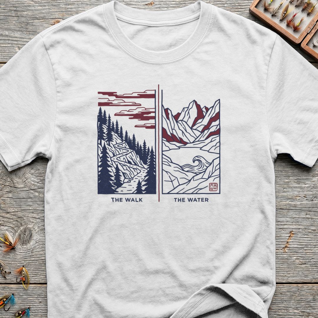 The Walk The Water - White t-shirt