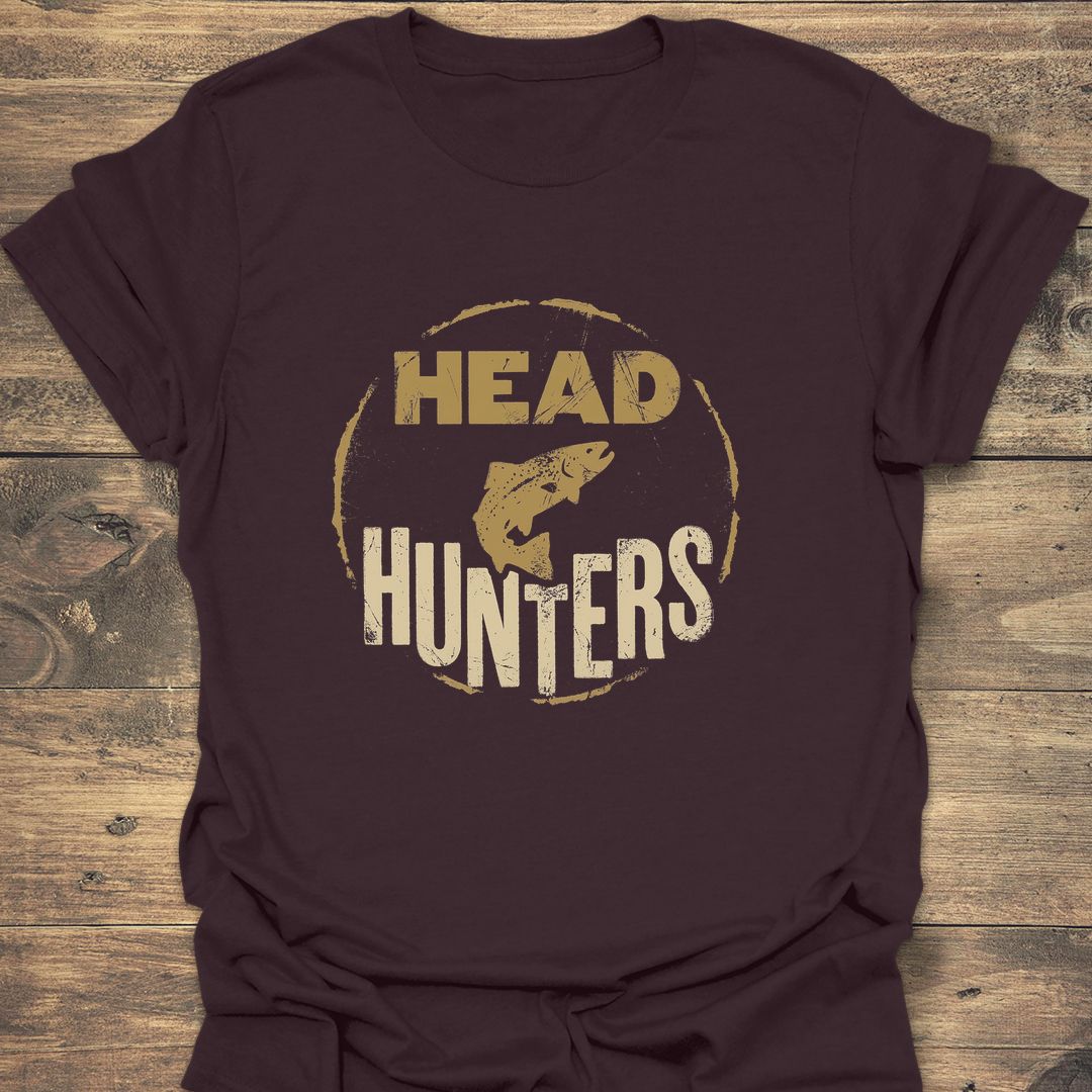 Head Hunters Trout - Dark Chocolate t-shirt