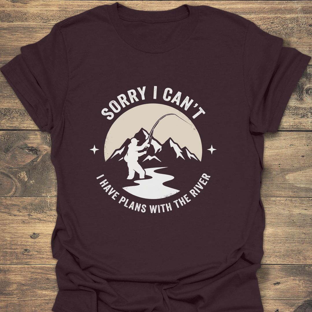 Plans With The River - Dark Chocolate t-shirt